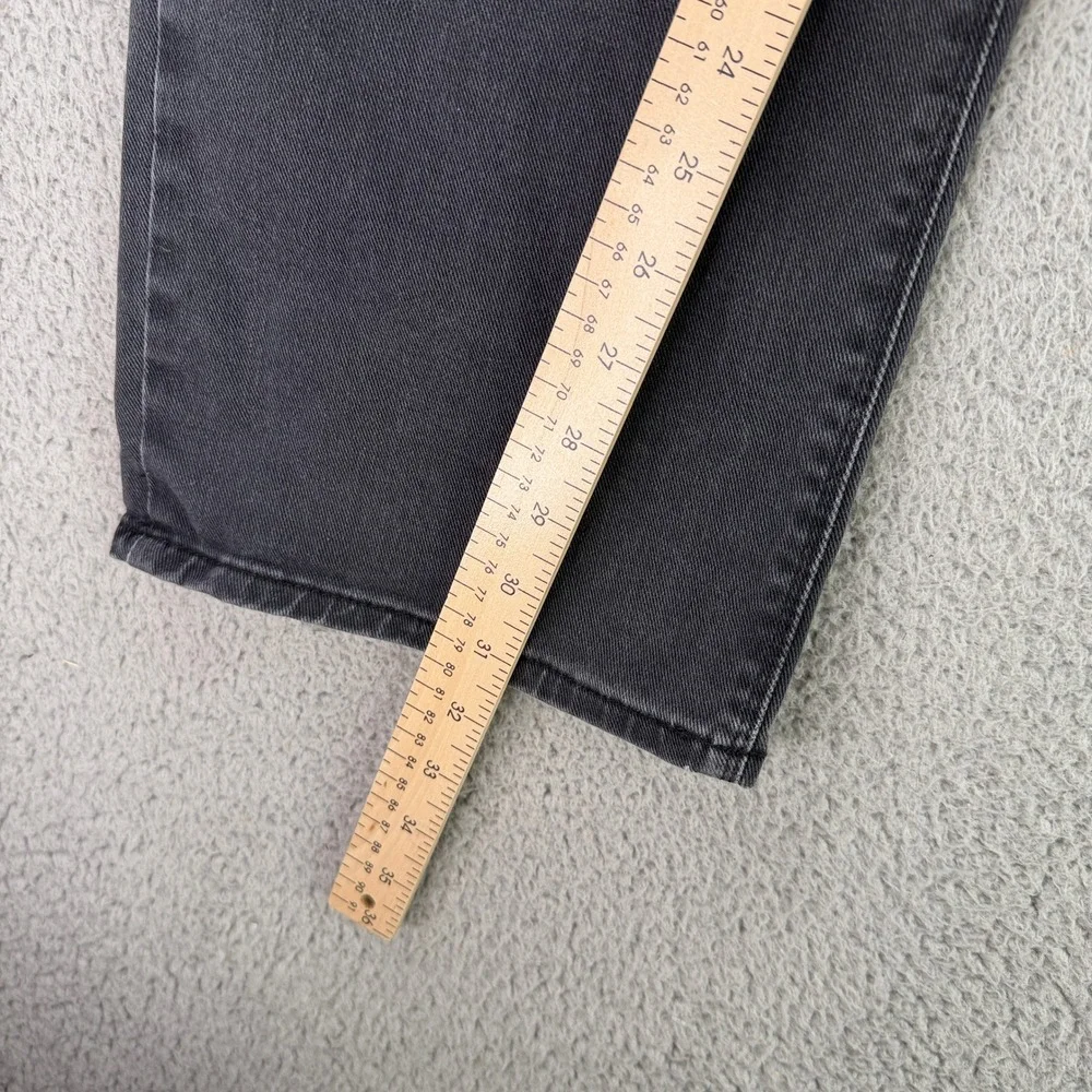 Mott & Bow Jeans Mens 36x32 Gray Straight Fit Faded Dark Wash Denim Pants